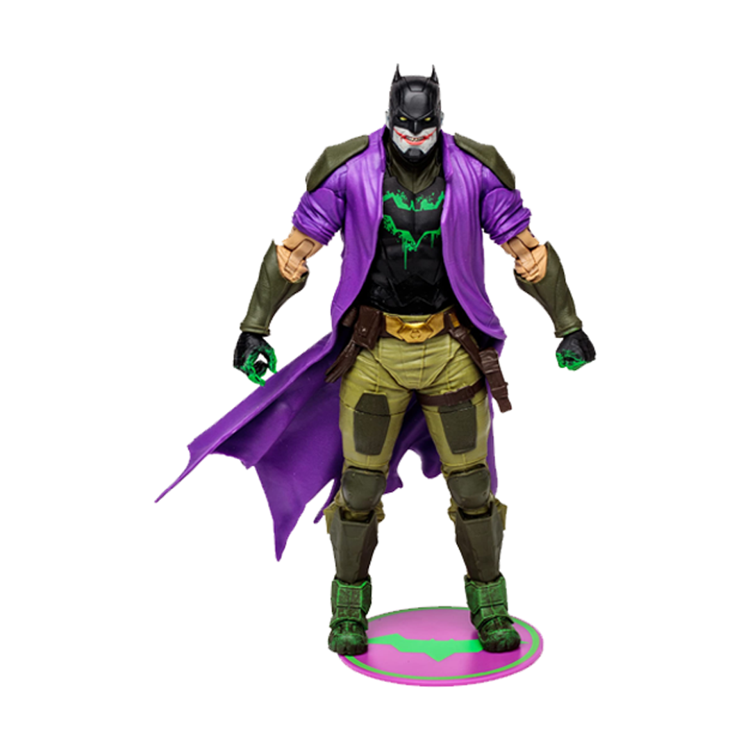 Foto 4 pulgar | Figura Mcfarlane Dc Multiverse Dark Detective Jokerized