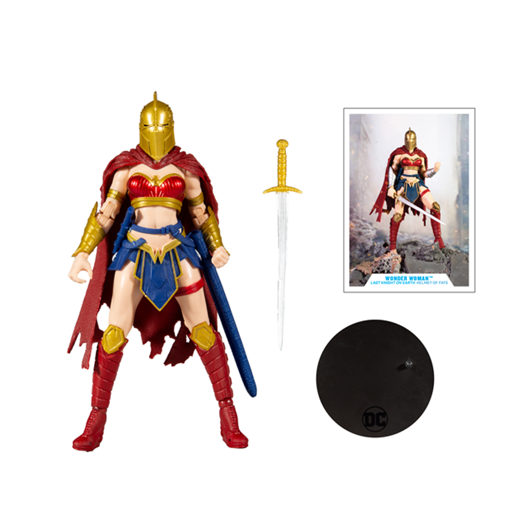 Figura McFarlane Toys DC Multiverse Wonder Woman con Casco de Fe