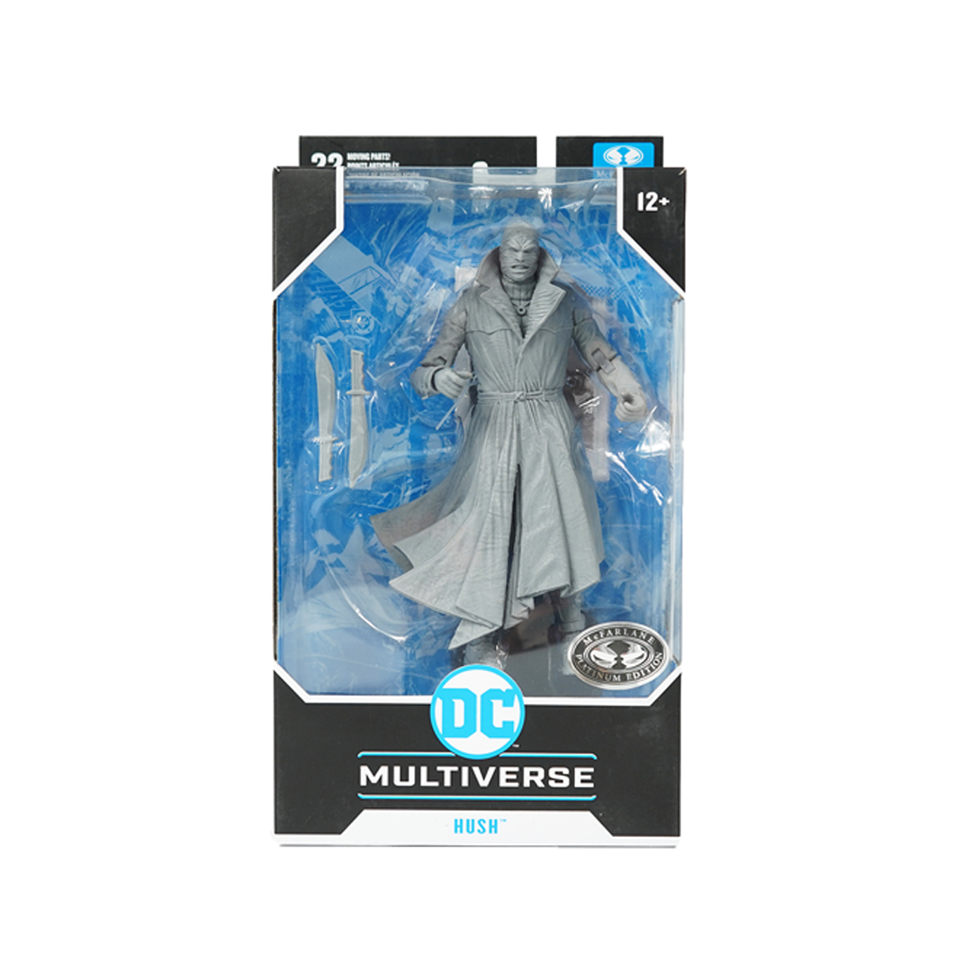 Foto 3 pulgar | Figura McFarlane Toys DC Multiverse Hush Edición Platino