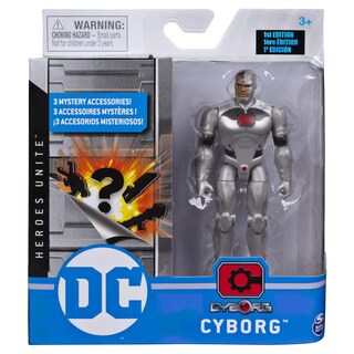 Foto 1 | Figura de Acción Dc Universe Cyborg 10 cm