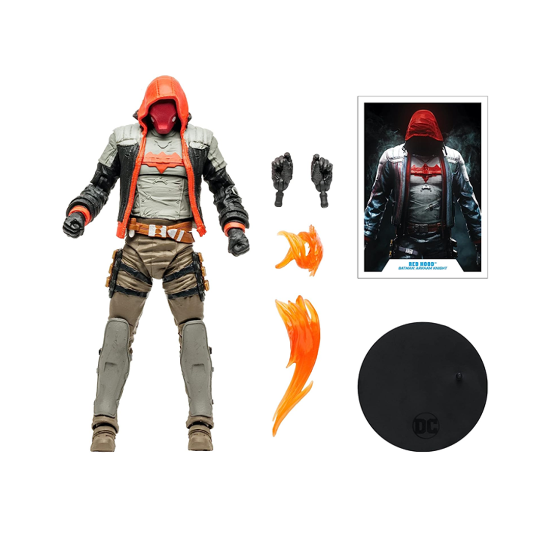 Foto 3 pulgar | Figura McFarlane Toys DC Multiverse Red Hood Batman: Arkham Knight Juego