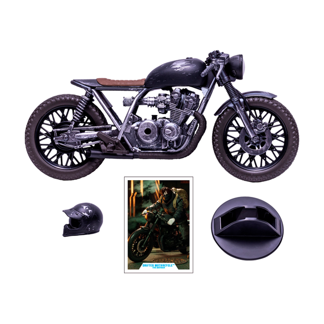 Foto 2 pulgar | Figura McFarlane Toys DC Multiverse The Batman Movie Drifter Motorcycle