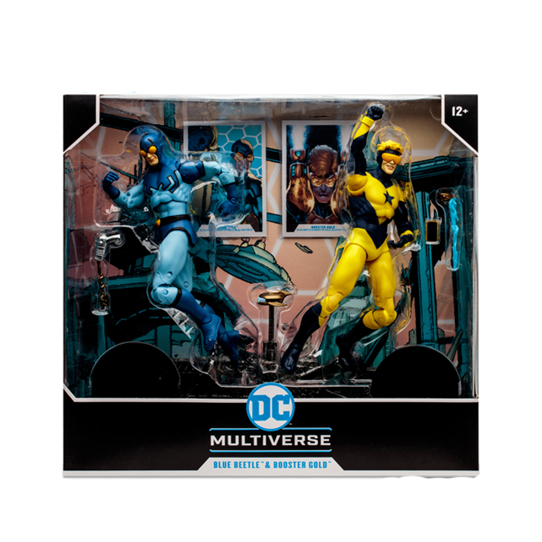 Foto 6 pulgar | Mcfarlane Toys Dc Multiverse Blue Bettle & Booster Gold: Blue And Gold