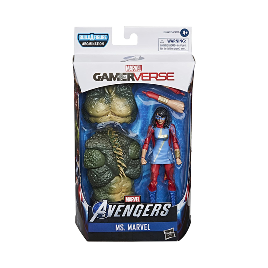 Foto 3 pulgar | Figura Hasbro Marvel Legends Series Marvel Avengers Ms Marvel Gamerverse