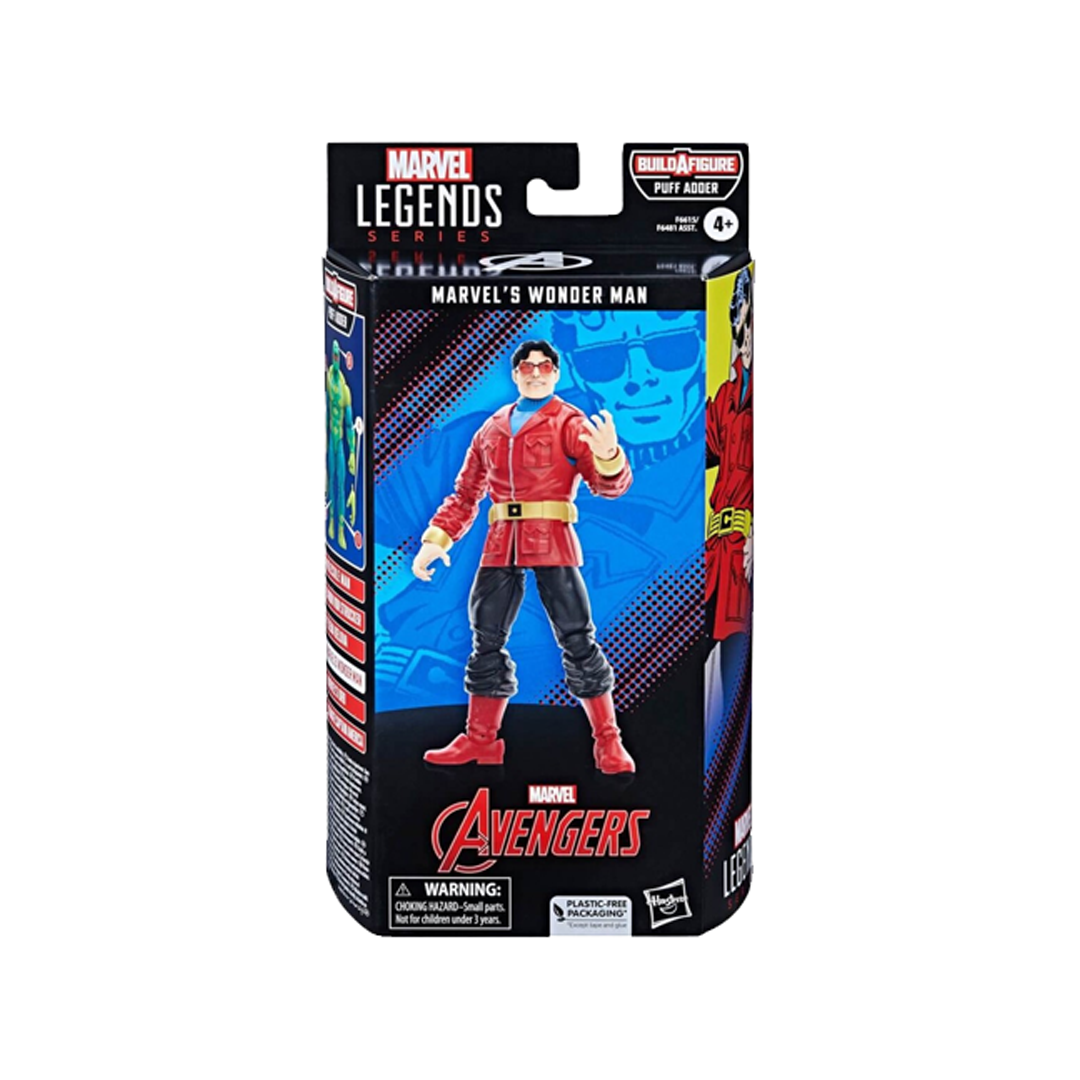 Foto 4 pulgar | Figura Hasbro Marvel Legends Wonder Man