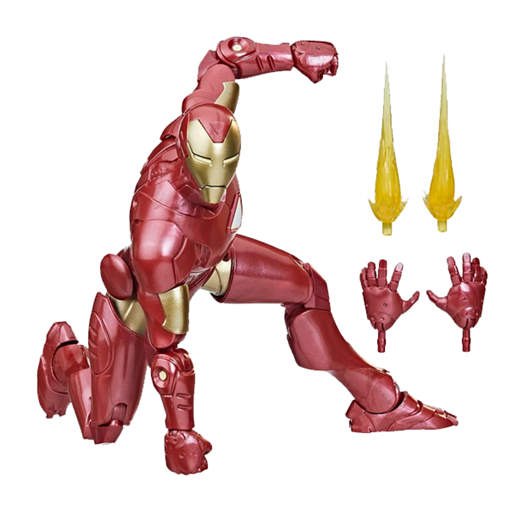 Foto 3 pulgar | Figura Hasbro Marvel Legends Iron Man Extremis