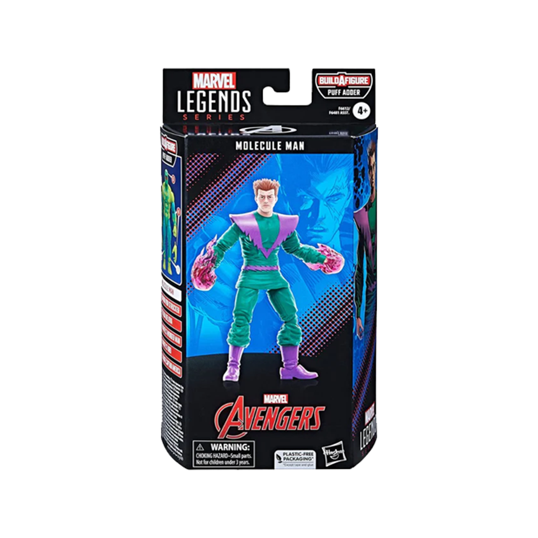 Foto 4 pulgar | Figura Hasbro Marvel Legends Molecule Man Owen Reece