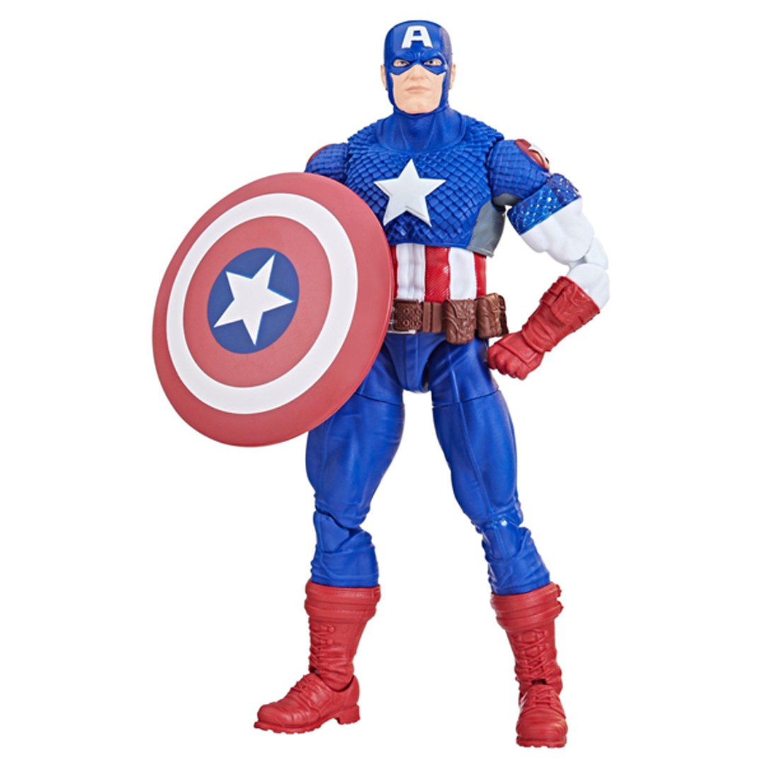 Foto 3 pulgar | Figura Hasbro Marvel Legends Ultimate Capitan America