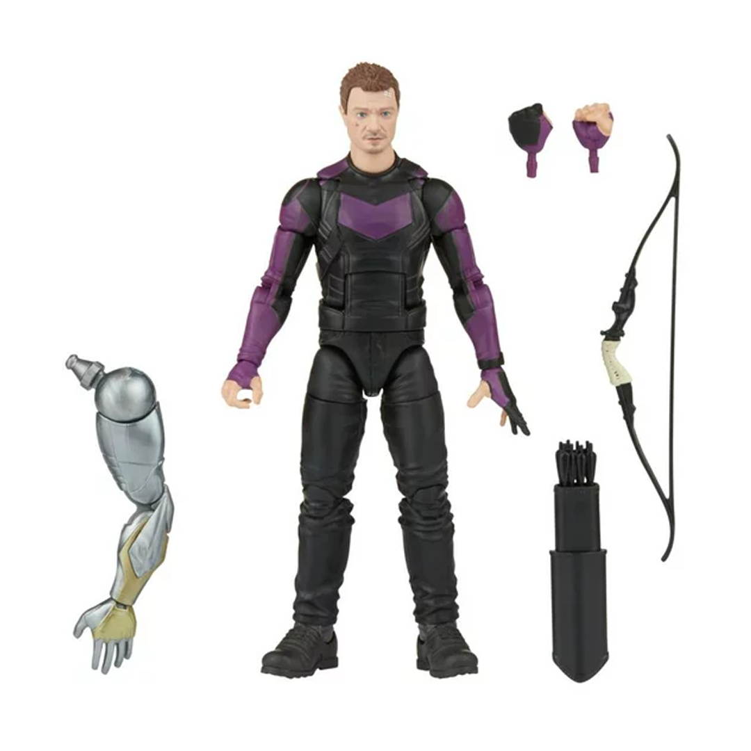 Foto 2 pulgar | Figura Marvel Legends Series Hawkeye Disney Plus Wave Infinity Ultron