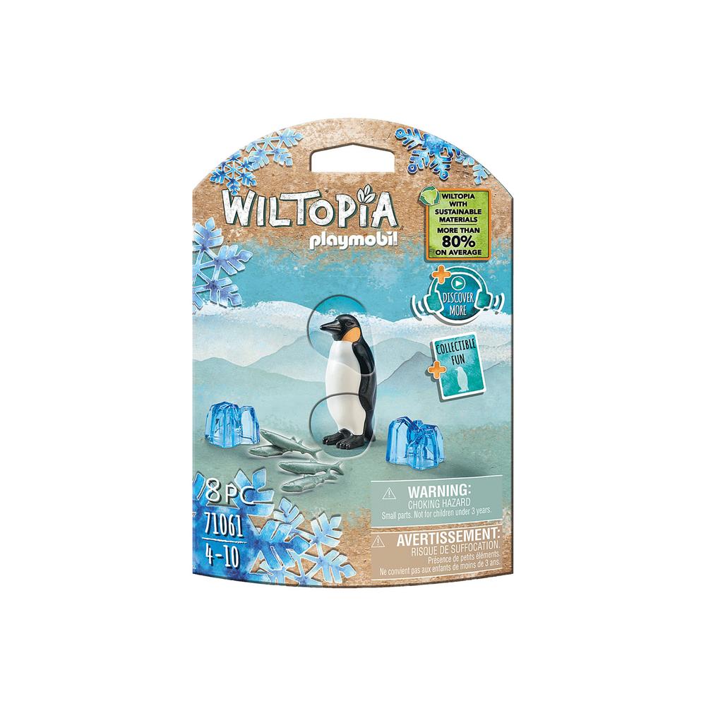 Foto 2 | Figura Playmobil Wiltopia: Pingüino Emperador 8 Piezas