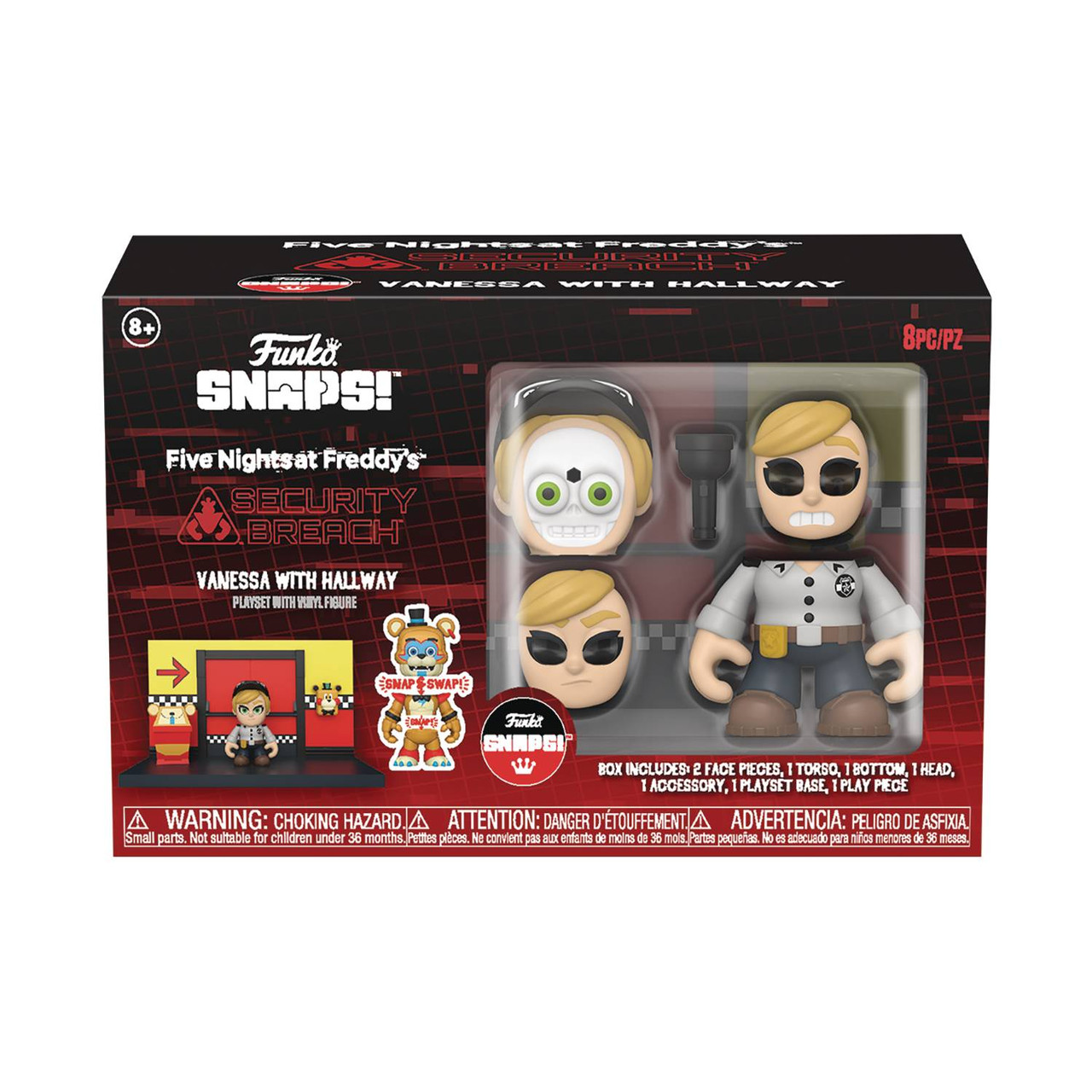 Foto 2 pulgar | Figura Articulada Funko Snap Five Nights At Freddy Security Breach Vanessa With Hallway