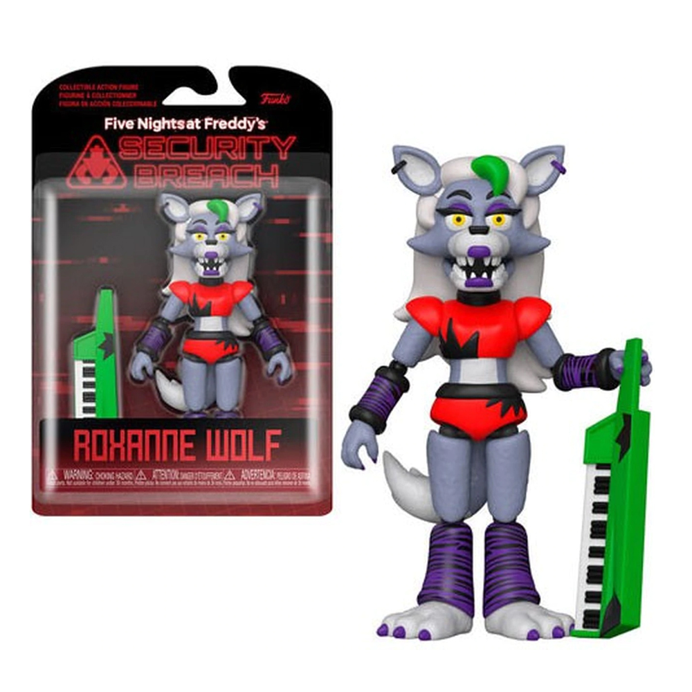 Foto 2 | Figura Articulada Funko Five Nights At Freddy Security Breach Roxanne Wolf