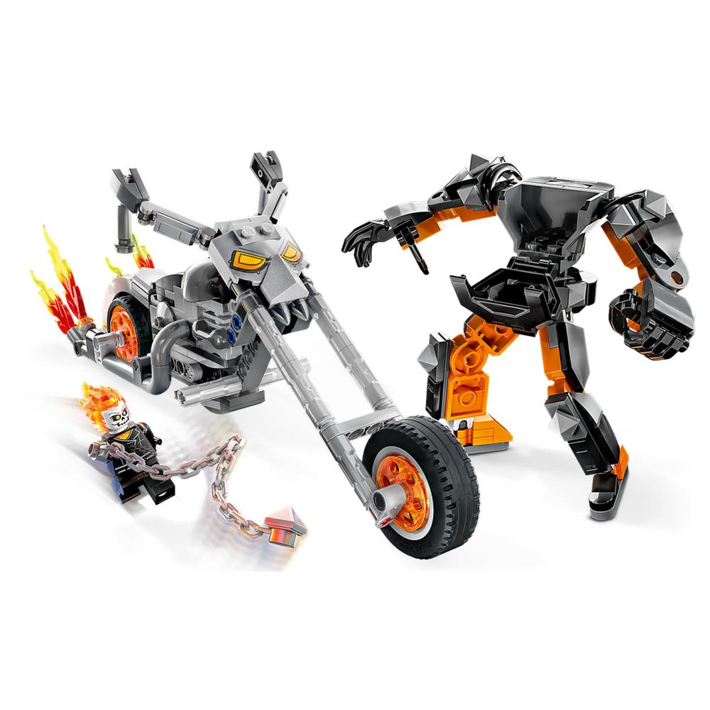 Foto 4 pulgar | Lego Super Héroes Marvel Meca y Moto de Ghost Rider