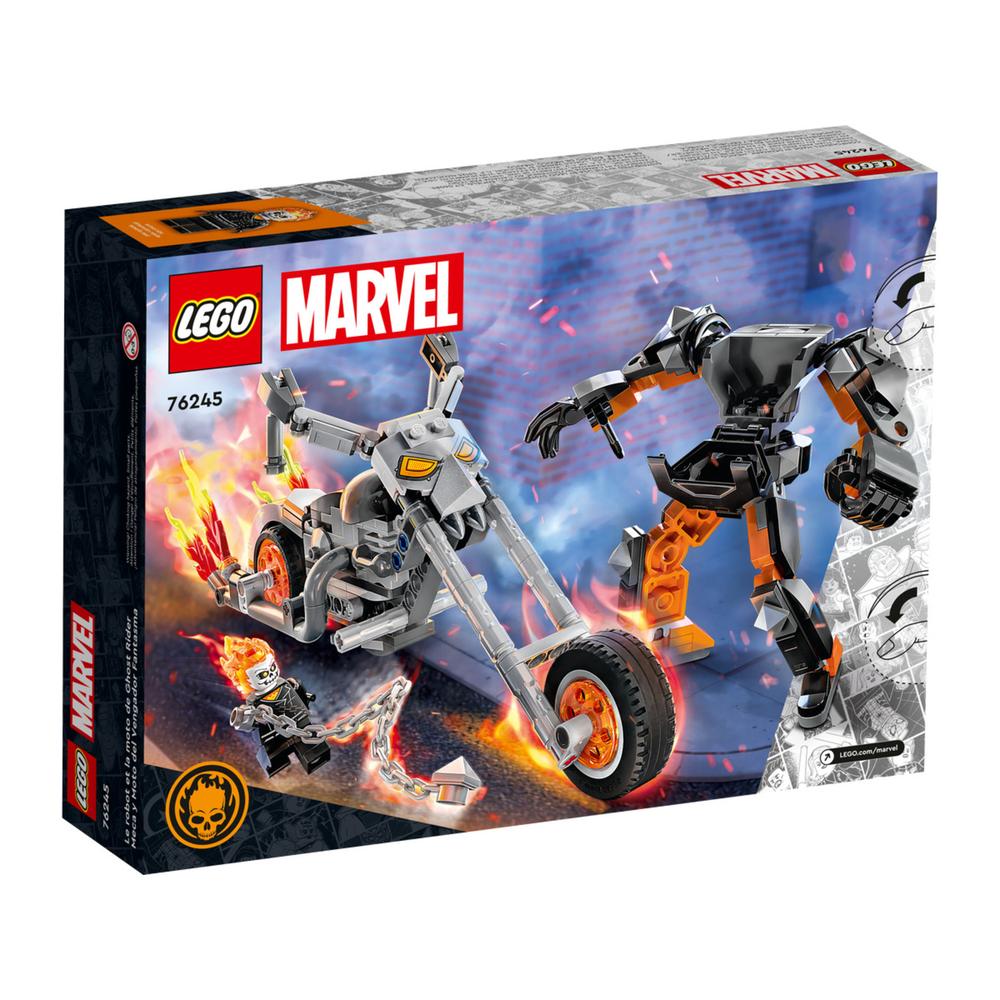 Foto 5 pulgar | Lego Super Héroes Marvel Meca y Moto de Ghost Rider