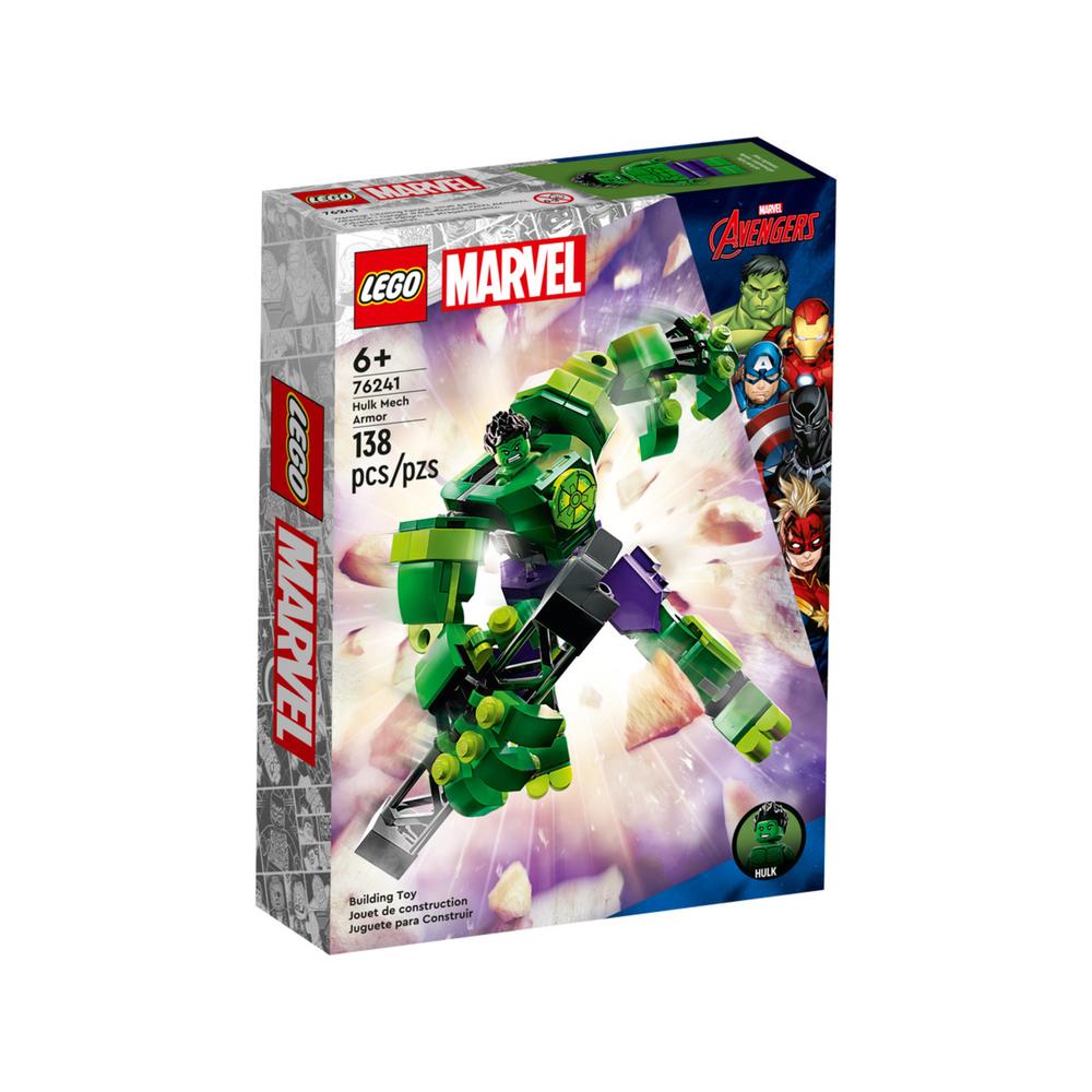 Foto 4 pulgar | Lego Super Héroes Marvel Armadura Robótica de Hulk