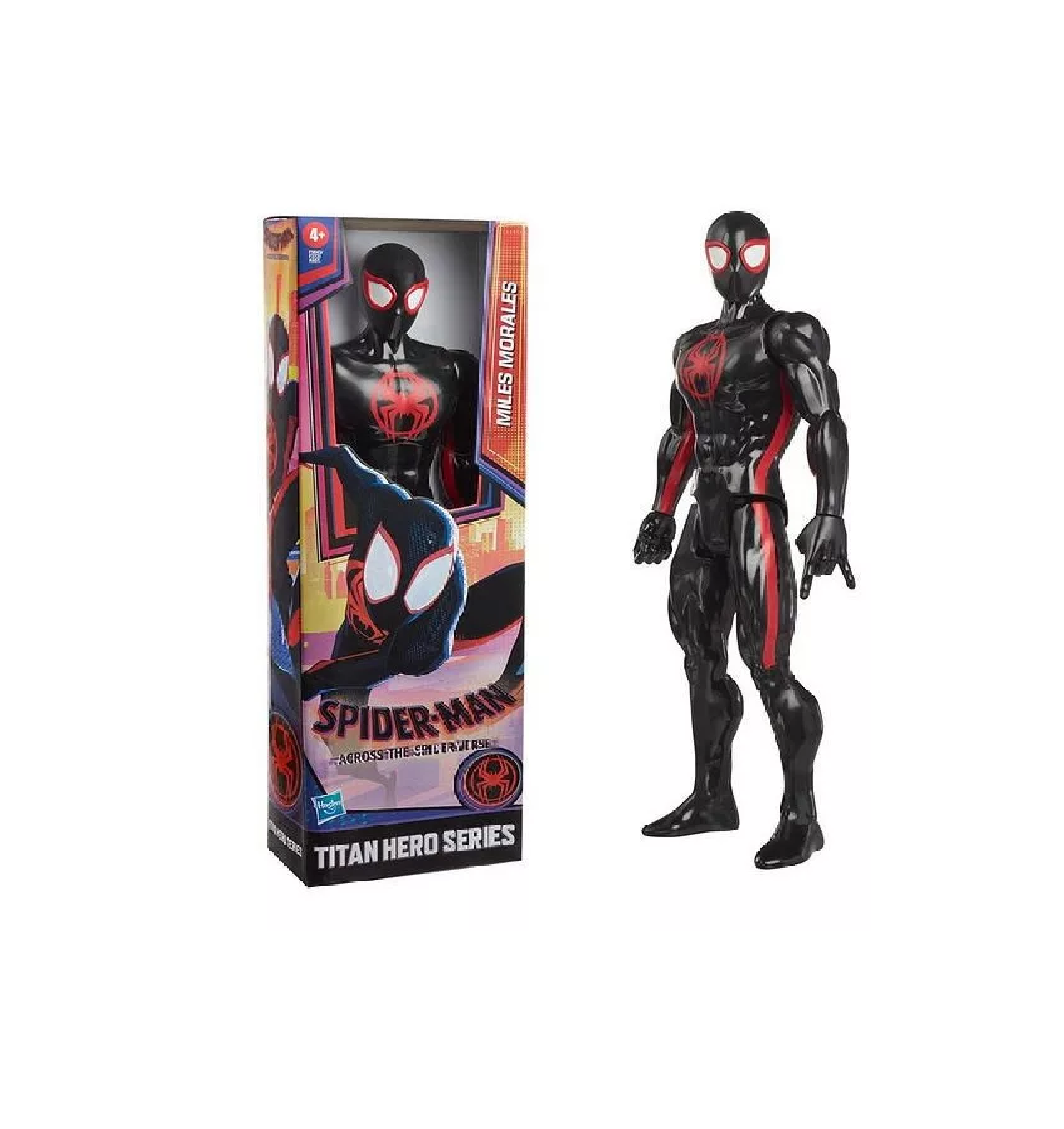 Foto 2 | Figura De Acción Hero Series Miles Morales +3 Negro