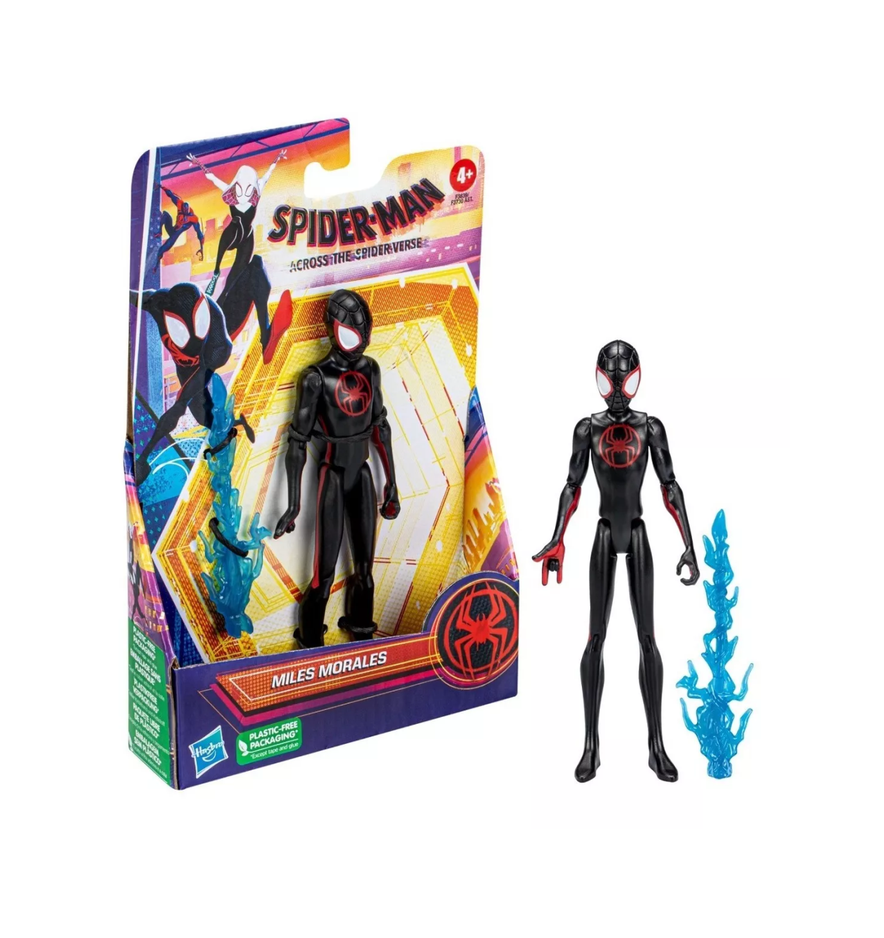Foto 3 pulgar | Figura de Acción Miles Morales Spider-man Negro