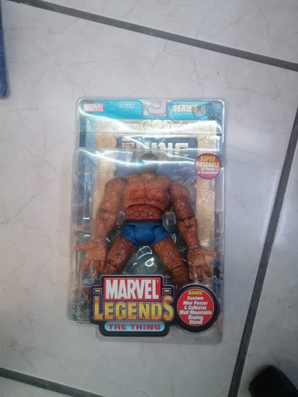 Foto 2 pulgar | Marvel Legend's The Thing - Toy Biz