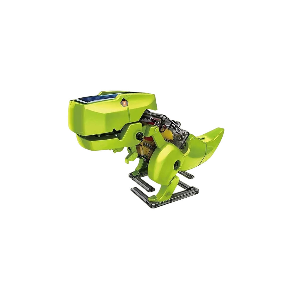 Foto 1 | Juguete Dinosaurio Robot Solar Verde para Niños