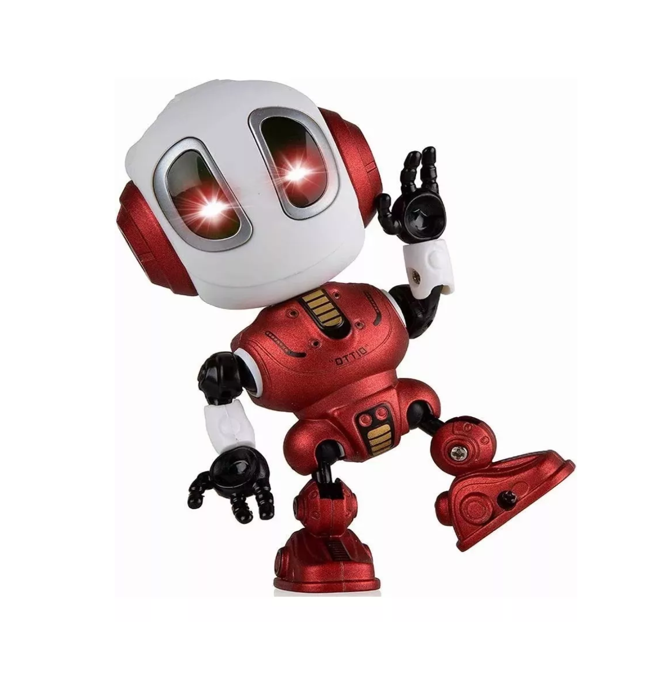 Juguete de Robot Parlante Belug Recargable Rojo