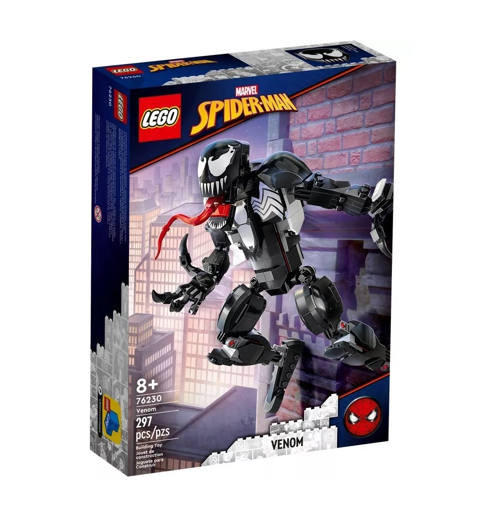 Foto 5 pulgar | Kit Lego Marvel Spider-man Figura De Venom 297 Piezas Multicolor