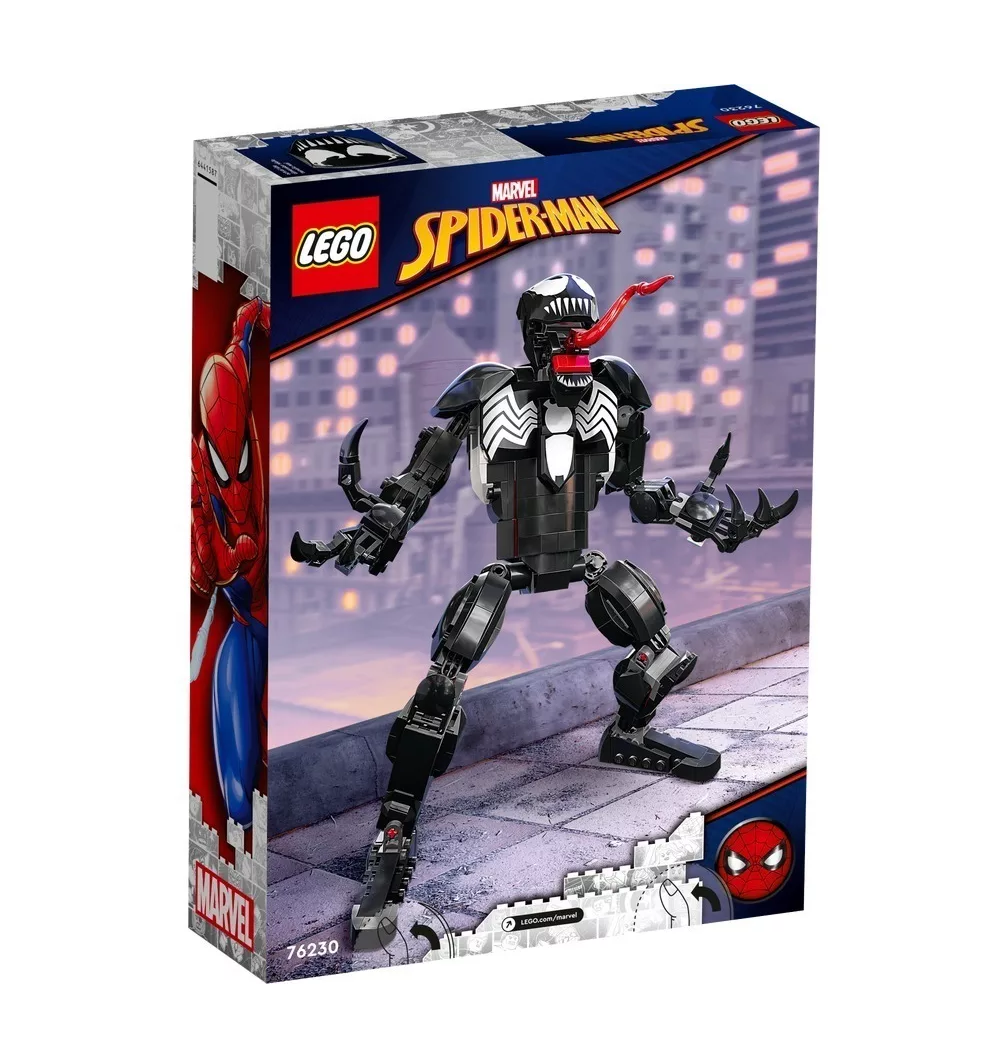 Foto 6 pulgar | Kit Lego Marvel Spider-man Figura De Venom 297 Piezas Multicolor