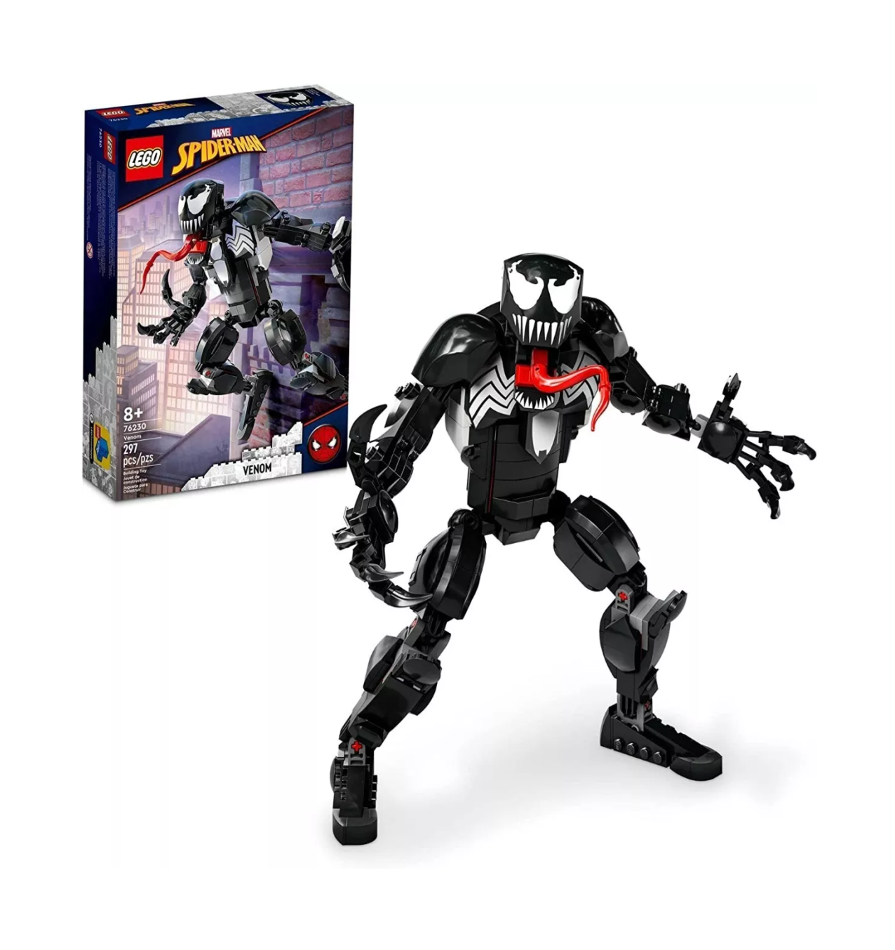 Foto 4 | Kit Lego Marvel Spider-Man Figura de Venom 297 Piezas