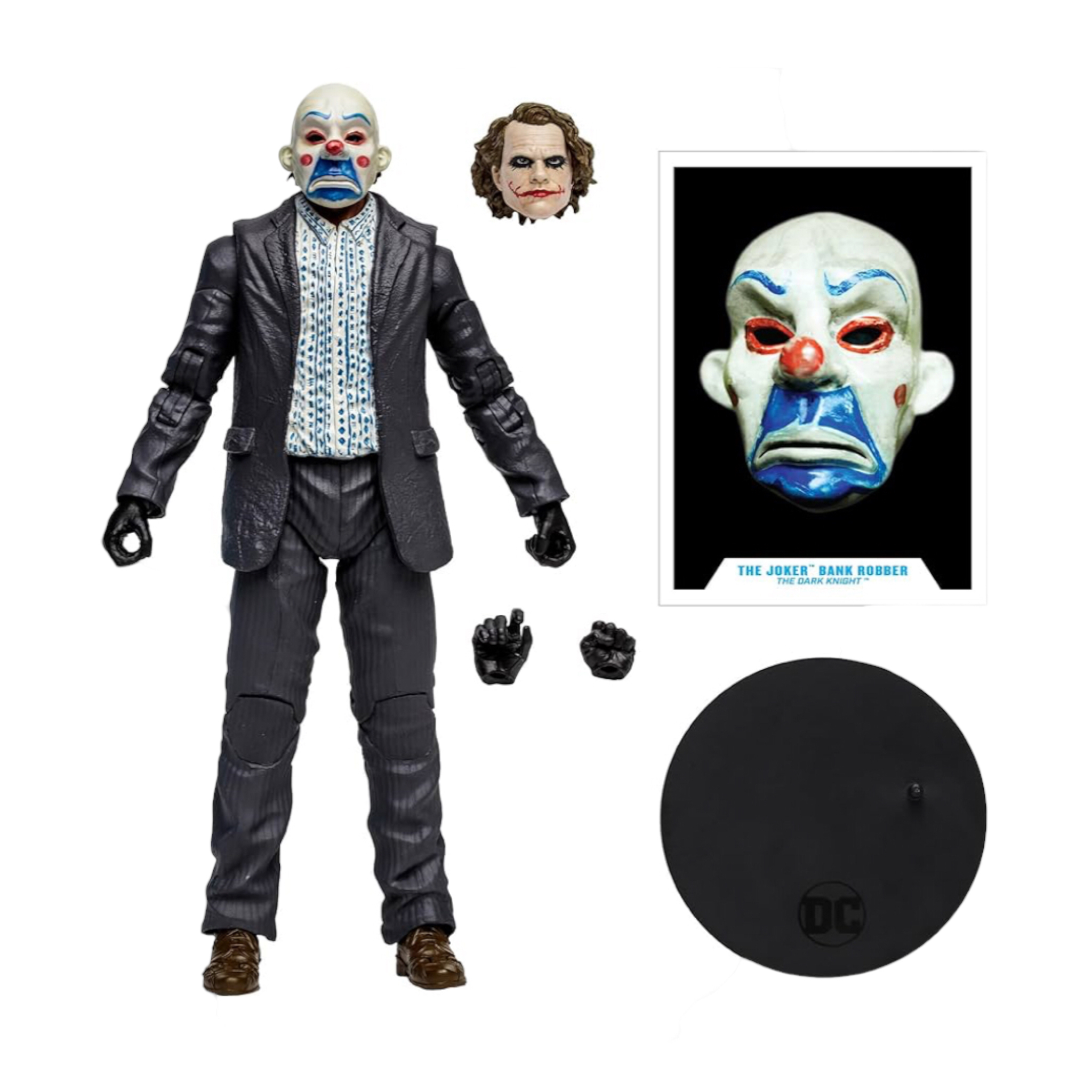 Foto 2 | Figura Joker Bank Robber The Dark Knight Gold Label McFarlane