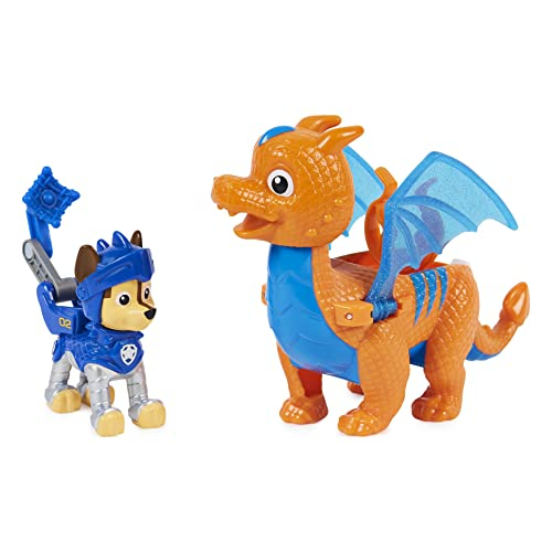 Foto 2 pulgar | Figuras Paw Patrol de Knights Chase Y Dragon Draco para Niños A Partir De 3 Años - Venta Internacional