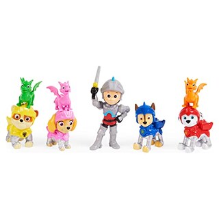 Foto 1 | Figuras de Acción Paw Patrol Rescue Knights para Niños Mayores de 3 Años - Venta Internacional