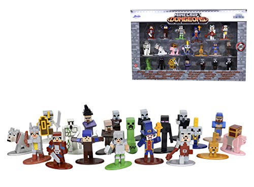 Foto 3 pulgar | Venta Internacional - Figuras Coleccionables Nano Metalfigs Minecraft Dungeons Wave 4 Paquete de 20 Piezas