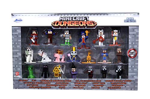 Foto 4 pulgar | Venta Internacional - Figuras Coleccionables Nano Metalfigs Minecraft Dungeons Wave 4 Paquete de 20 Piezas