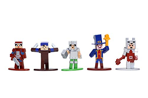 Foto 6 pulgar | Venta Internacional - Figuras Coleccionables Nano Metalfigs Minecraft Dungeons Wave 4 Paquete de 20 Piezas