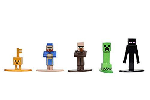 Foto 8 pulgar | Venta Internacional - Figuras Coleccionables Nano Metalfigs Minecraft Dungeons Wave 4 Paquete de 20 Piezas