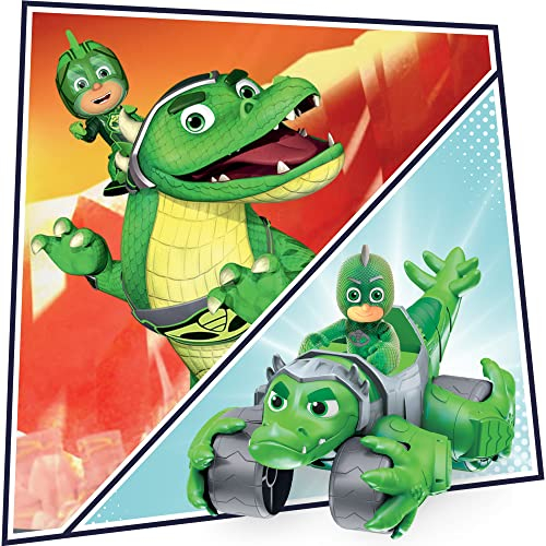 Foto 6 | Venta Internacional - Mascarillas Hasbro Pj De Toy Car Animal Power Gekko Con Figura De Gekko