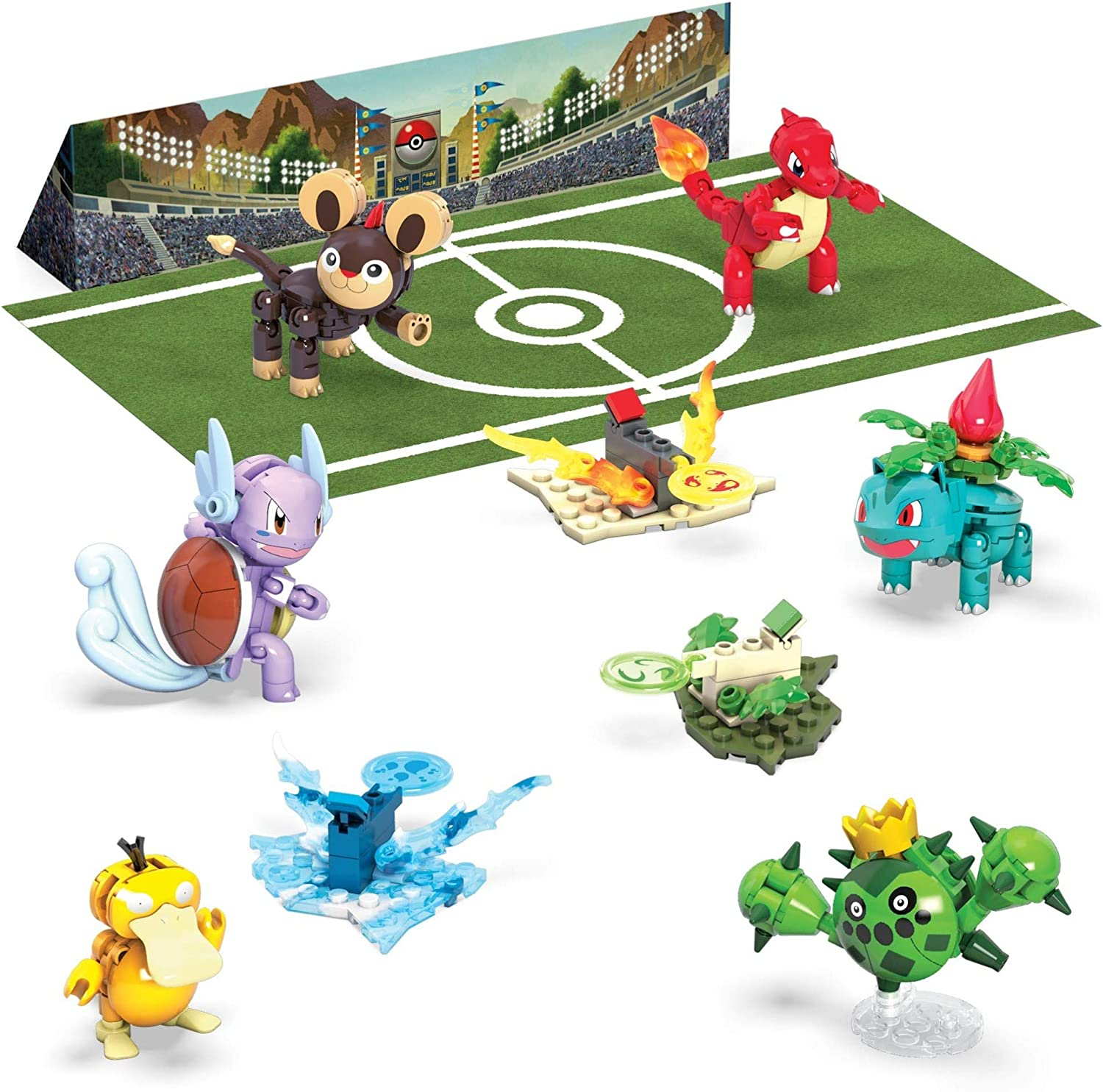 Venta Internacional - Figuras Mega Construx Pokemon Trainer Team Challenge Set de Edificio