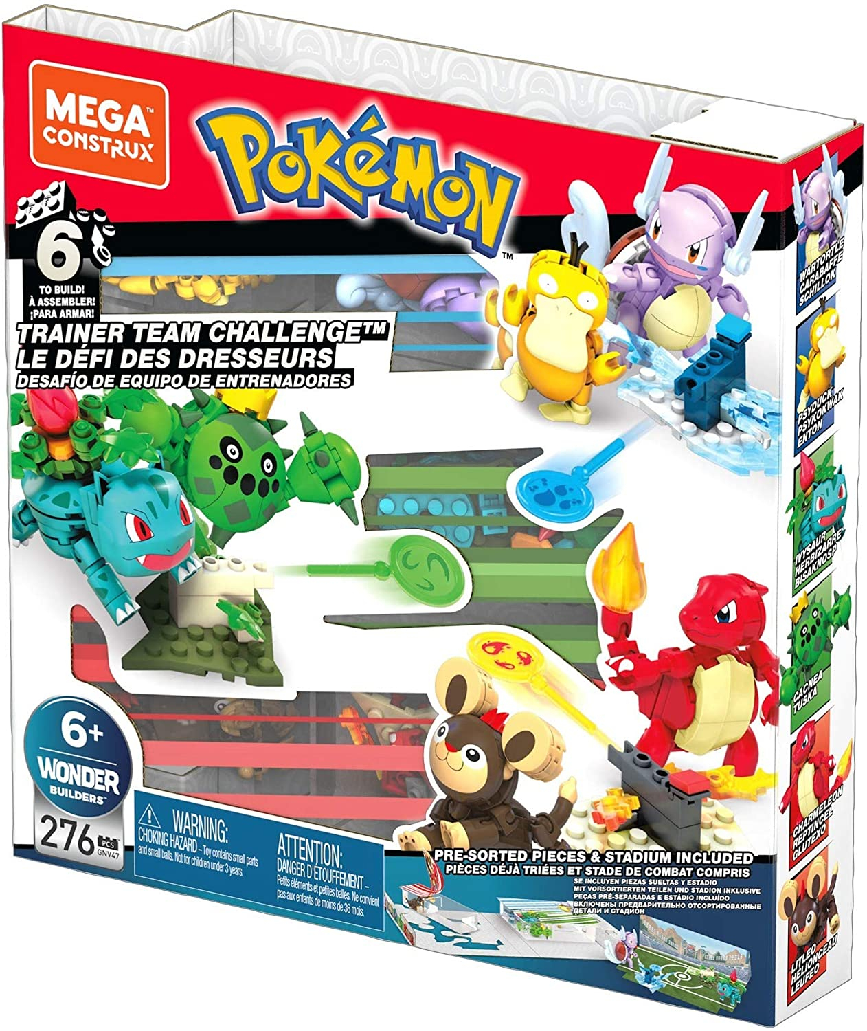 Foto 8 pulgar | Venta Internacional - Figuras Mega Construx Pokemon Trainer Team Challenge Set de Edificio