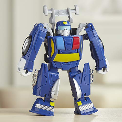 Foto 4 pulgar | Venta Internacional - Transformers Rescue Bots Academy Chase The Police-Bot