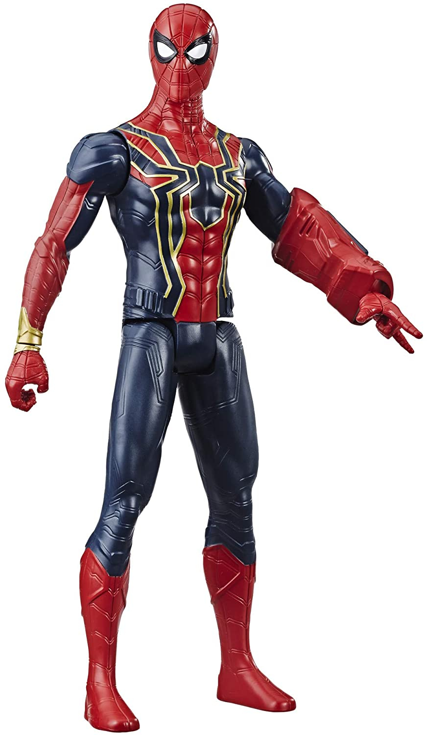 Foto 2 pulgar | Venta Internacional - Figura De Acción Avengers Marvel Titan Hero Iron Spider Escala 12