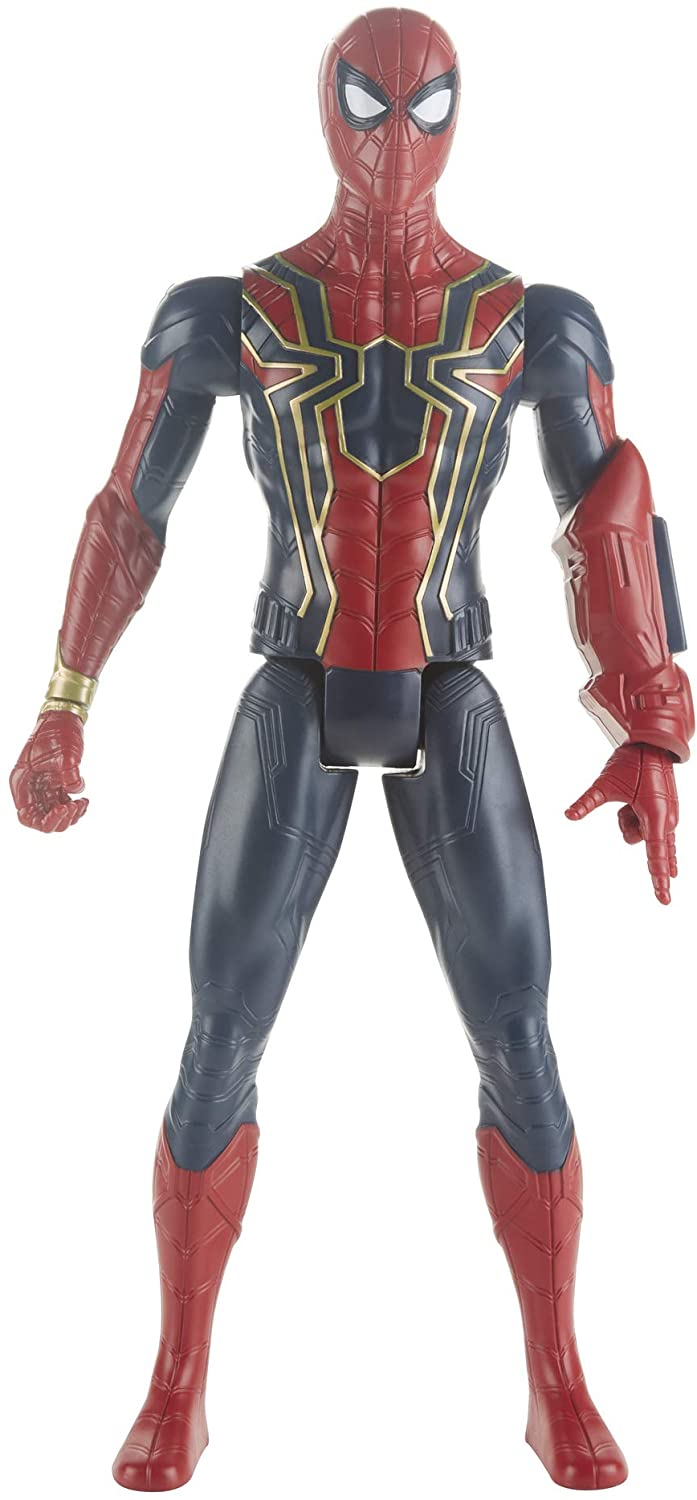 Foto 4 pulgar | Venta Internacional - Figura De Acción Avengers Marvel Titan Hero Iron Spider Escala 12