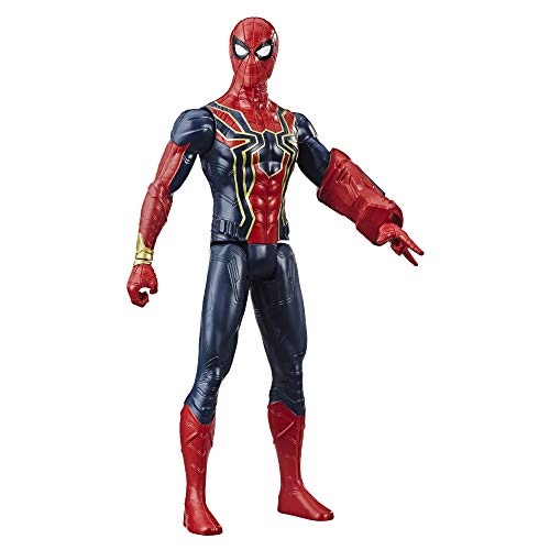 Foto 8 pulgar | Venta Internacional - Figura De Acción Avengers Marvel Titan Hero Iron Spider Escala 12