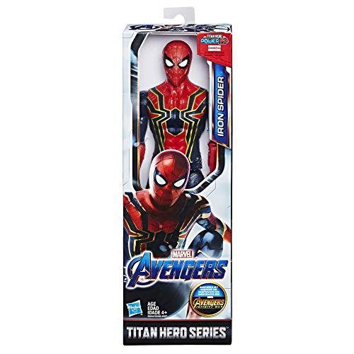 Foto 9 pulgar | Venta Internacional - Figura De Acción Avengers Marvel Titan Hero Iron Spider Escala 12