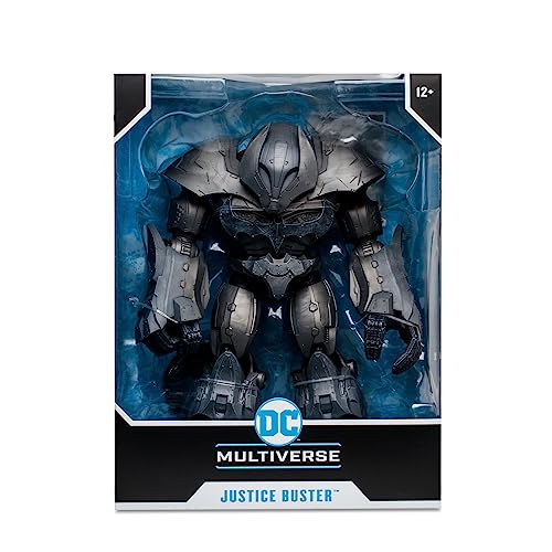 Foto 9 pulgar | Venta Internacional -Figura de Acción McFarlane Toys DC Batman Justice Buster Fenrir