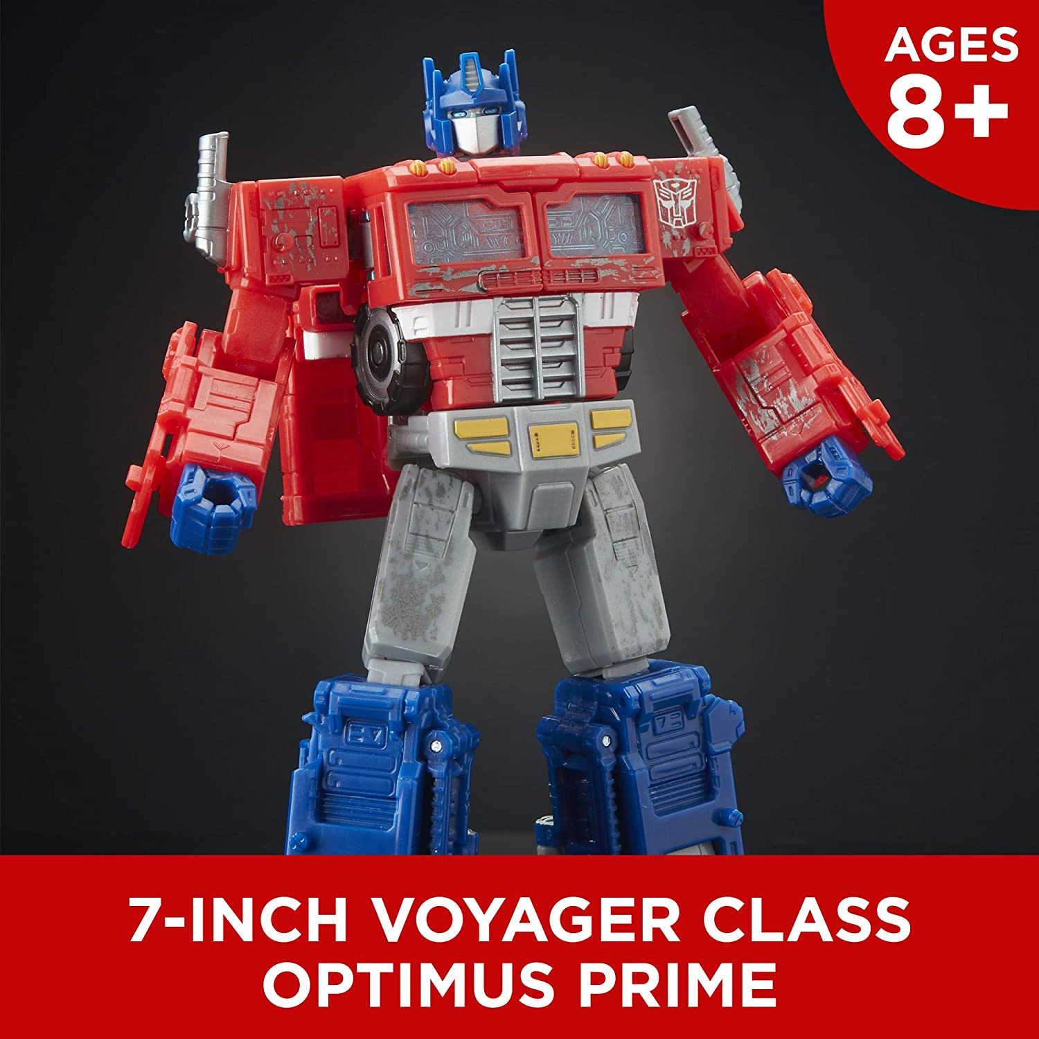 Foto 5 pulgar | Figura de Acción Optimus Prime Transformers Generations War For Cybertron