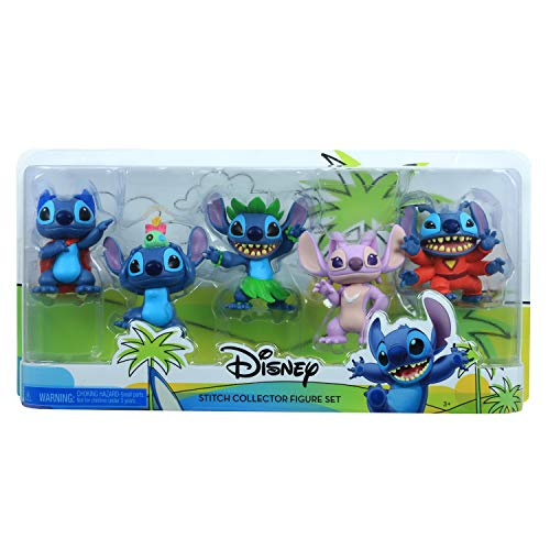 Foto 5 pulgar | Venta Internacional - Set de Figuras Coleccionables Lilo & Stitch Disney Stitch Ángel