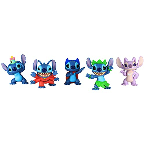 Foto 6 pulgar | Venta Internacional - Set de Figuras Coleccionables Lilo & Stitch Disney Stitch Ángel