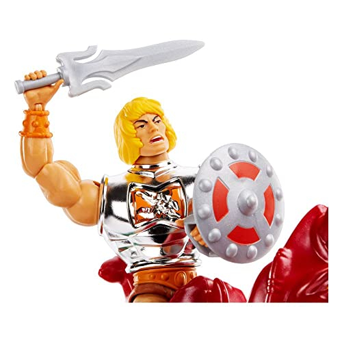 Foto 4 pulgar | Venta Internacional - Figura de Acción Mattel Masters Of The Universe He-man Battle C