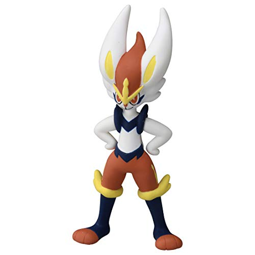 Foto 3 pulgar | Venta Internacional - Takara Tomy Pokemon Monster Collection Moncolle Ms-35 Cinderace Action Figure