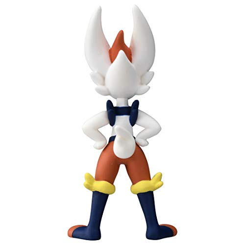 Foto 4 pulgar | Venta Internacional - Takara Tomy Pokemon Monster Collection Moncolle Ms-35 Cinderace Action Figure