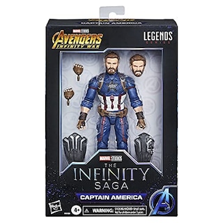 Foto 2 | Venta Internacional - Figura De Acción Marvel Legends Avengers Infinity War Captain A